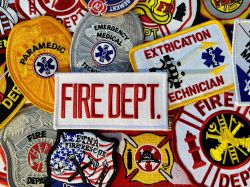 FIRE DEPARTMENT PATCHES
